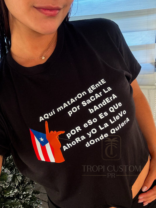 Bandera PR Crop Top