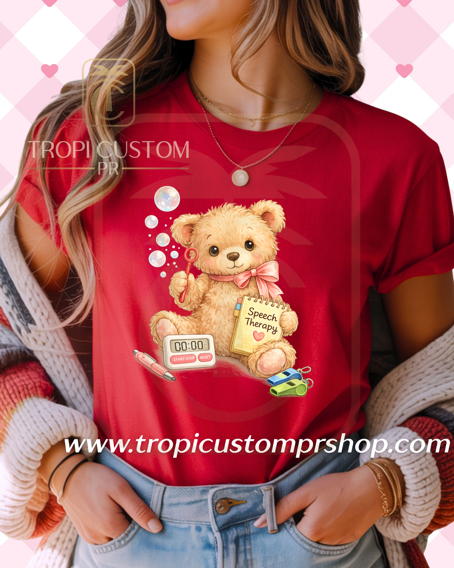 Speech Therapy Teddy Bear