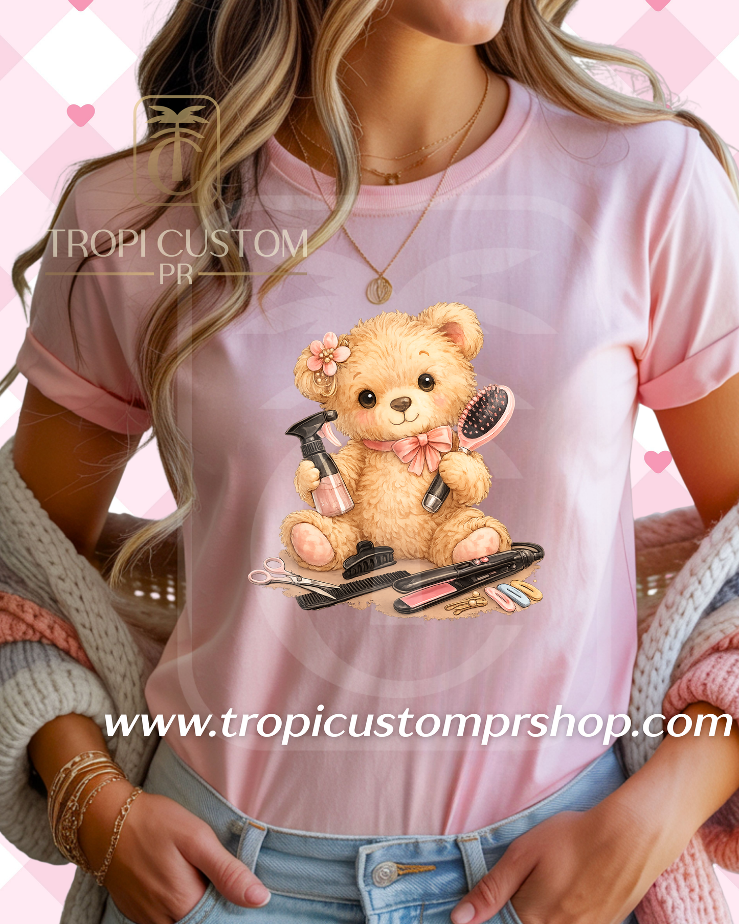 Beauty Stylist Teddy Bear