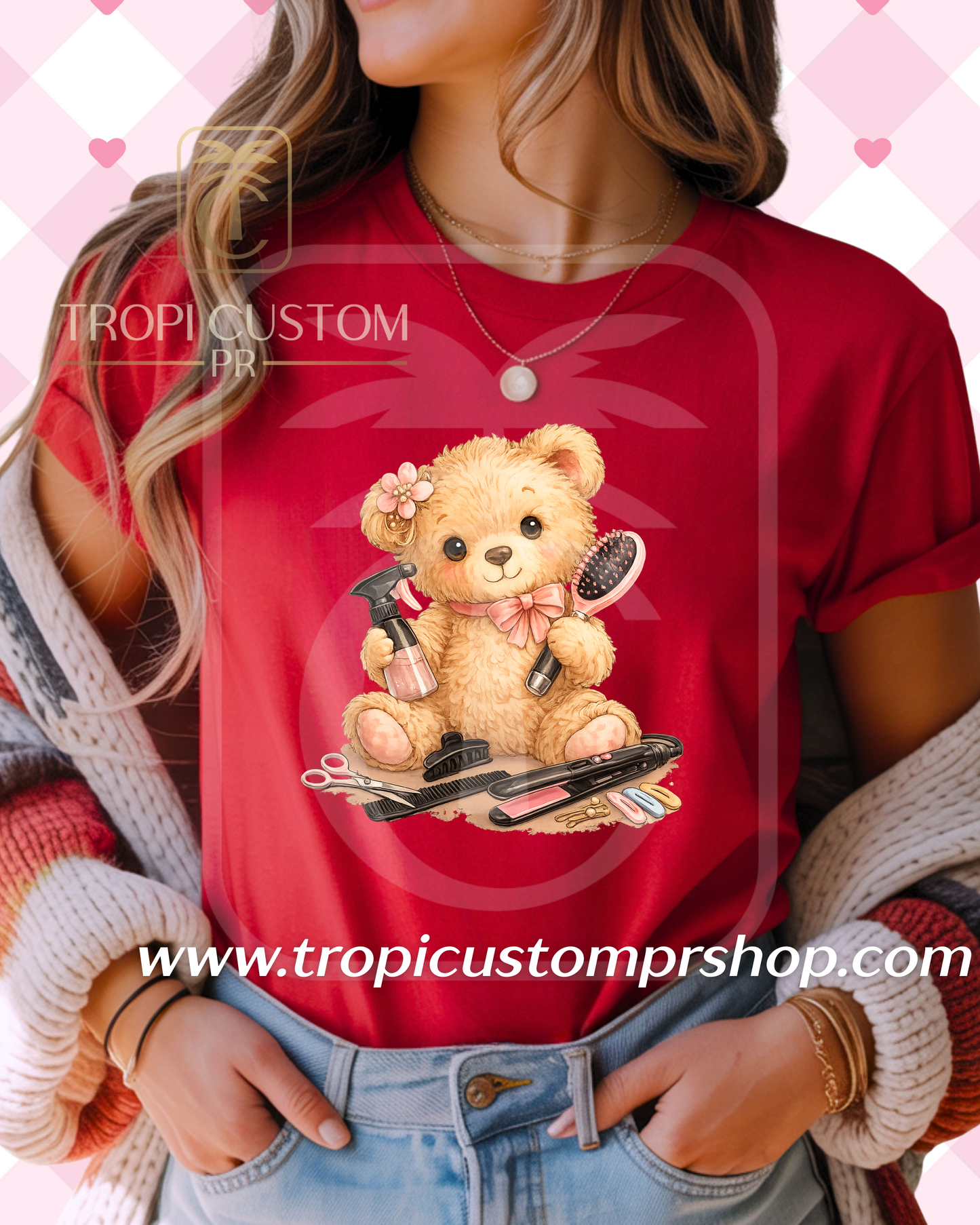 Beauty Stylist Teddy Bear